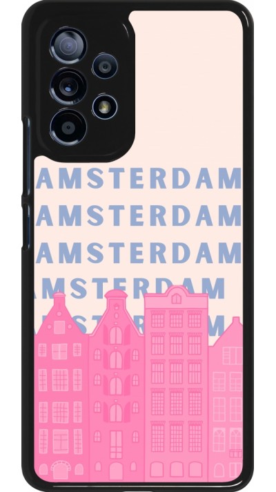 Samsung Galaxy A53 5G Case Hülle - Amsterdam Pink Print