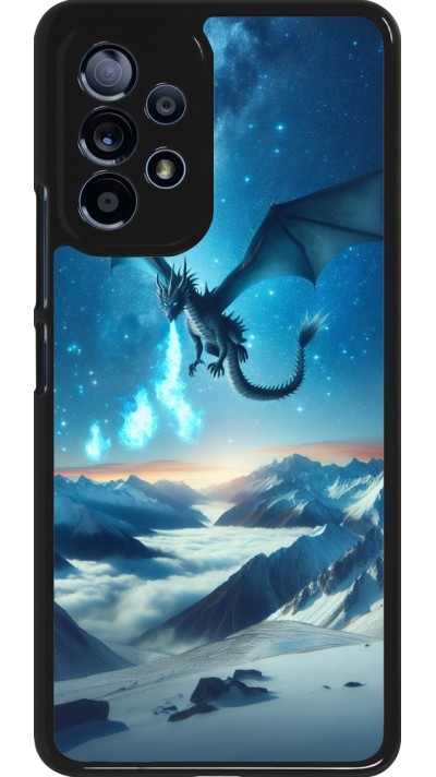 Samsung Galaxy A53 5G Case Hülle - Drache nächtliche Berg