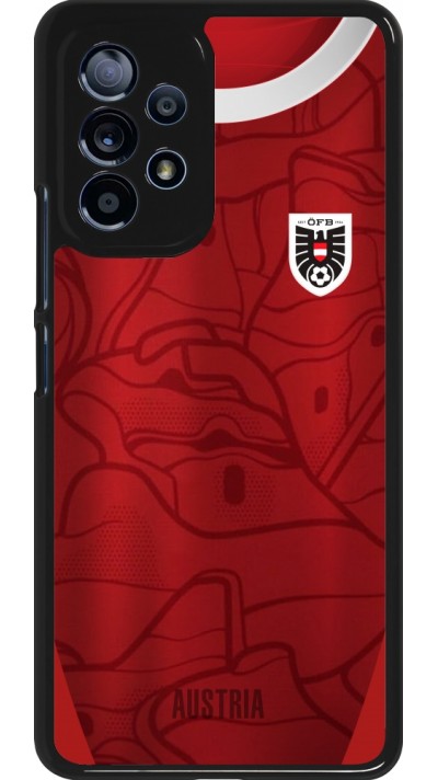 Coque Samsung Galaxy A53 5G - Maillot de football Autriche personnalisable
