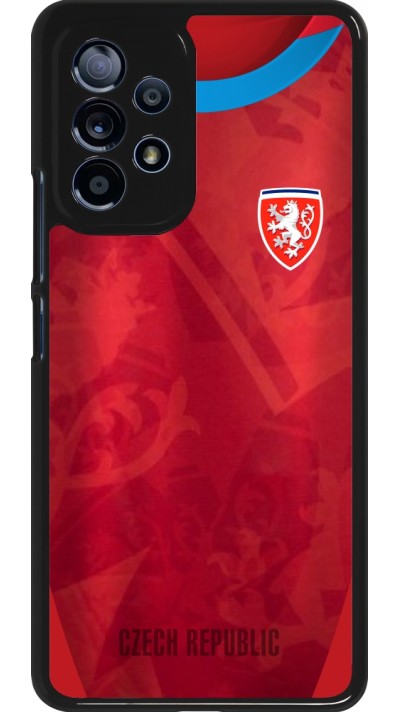 Coque Samsung Galaxy A53 5G - Maillot de football République Tchèque personnalisable