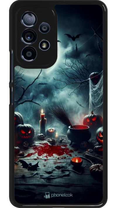 Samsung Galaxy A53 5G Case Hülle - Halloween 2024 Dunkler Mond