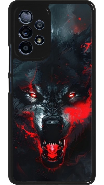 Samsung Galaxy A53 5G Case Hülle - Halloween 2024 mad werewolf