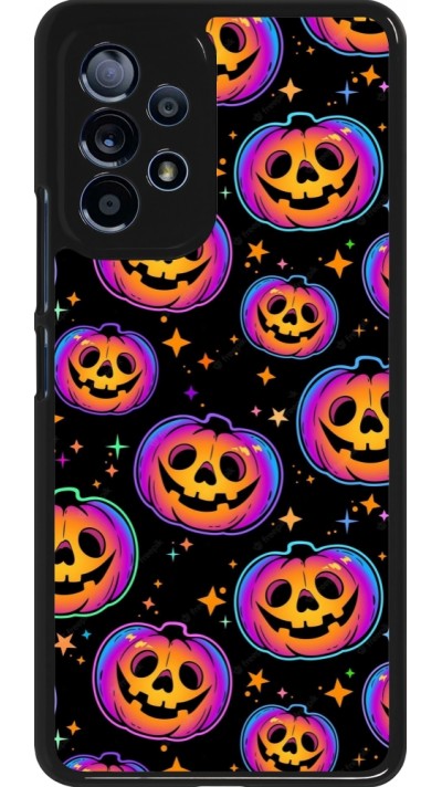 Samsung Galaxy A53 5G Case Hülle - Halloween 2024 rainbow pumpkins