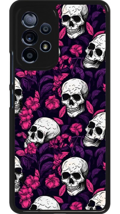 Samsung Galaxy A53 5G Case Hülle - Halloween 2024 romantic skulls