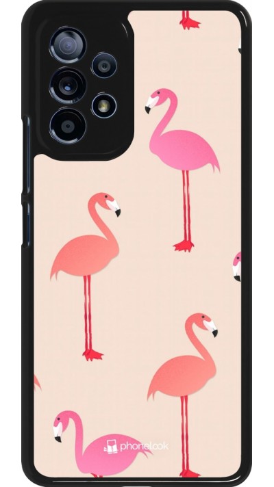 Samsung Galaxy A53 5G Case Hülle - Pink Flamingos Pattern