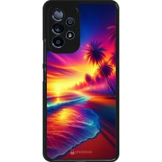 Samsung Galaxy A53 5G Case Hülle - Strand Sonnenuntergang auffällig