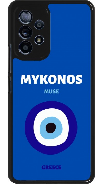 Samsung Galaxy A53 5G Case Hülle - Pop Summer Destination Mykonos