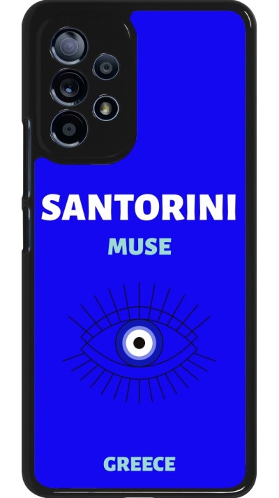 Samsung Galaxy A53 5G Case Hülle - Pop Summer Destination Santorini