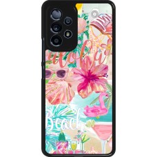 Samsung Galaxy A53 5G Case Hülle - Preppy Collage Aloha