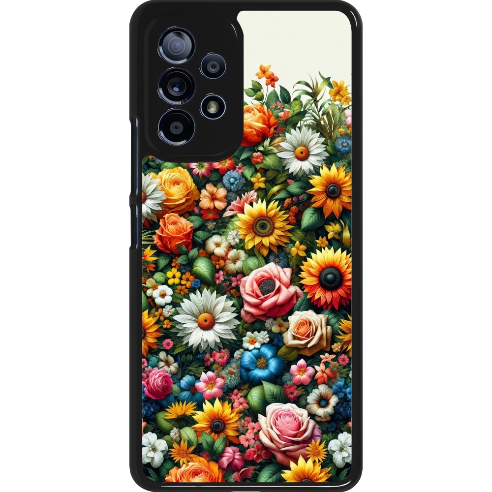 Samsung Galaxy A53 5G Case Hülle - Sommer Blumenmuster