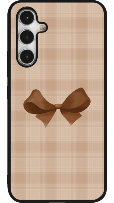 Samsung Galaxy A54 Case Hülle - Silikon schwarz Autumn 2024 bow