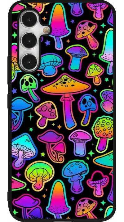 Samsung Galaxy A54 Case Hülle - Silikon schwarz Autumn 2024 magic mushrooms