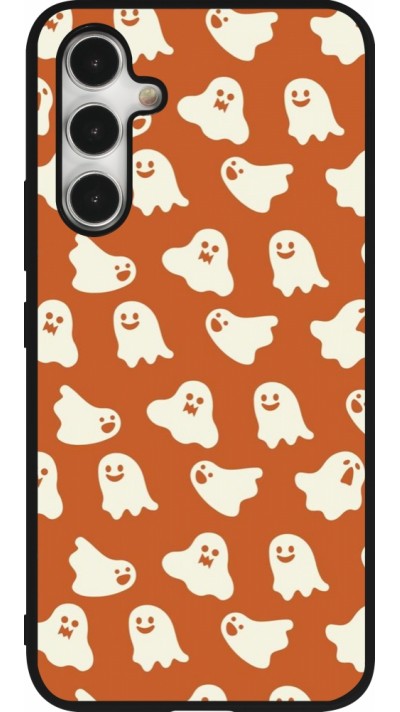 Samsung Galaxy A54 Case Hülle - Silikon schwarz Autumn 2024 mini ghosts