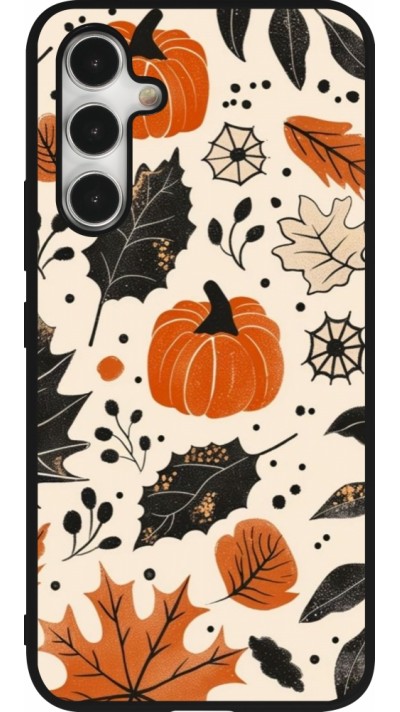 Samsung Galaxy A54 Case Hülle - Silikon schwarz Autumn 2024 nature