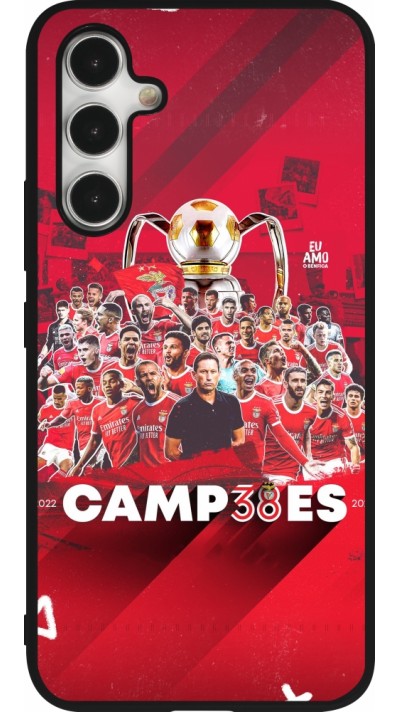 Samsung Galaxy A54 Case Hülle - Silikon schwarz Benfica Campeoes 2023