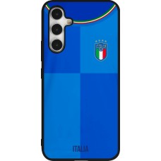 Samsung Galaxy A54 Case Hülle - Silikon schwarz Italien 2022 personalisierbares Fußballtrikot