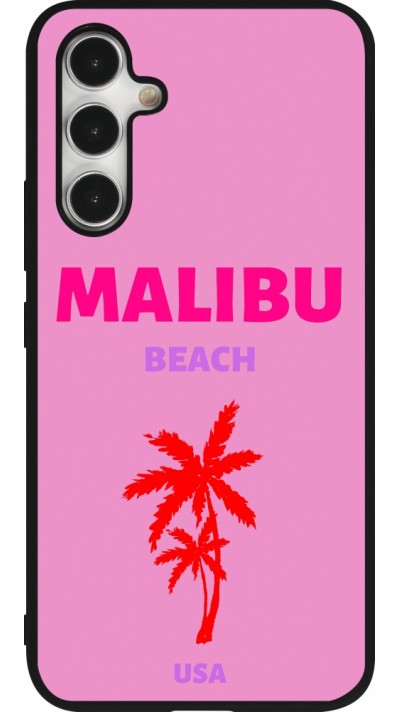 Coque Samsung Galaxy A54 5G - Silicone rigide noir Pop Summer Destination Malibu