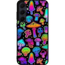 Samsung Galaxy A55 5G Case Hülle - Silikon schwarz Autumn 2024 magic mushrooms