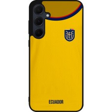 Samsung Galaxy A55 5G Case Hülle - Silikon schwarz Ecuador 2022 Fußballtrikot