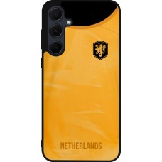 Samsung Galaxy A55 5G Case Hülle - Silikon schwarz Holland 2022 personalisierbares Fußballtrikot