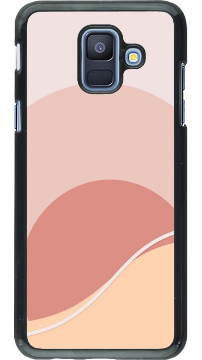 Samsung Galaxy A6 Case Hülle - Autumn 22 abstract sunrise