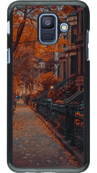 Samsung Galaxy A6 Case Hülle - Autumn 2024 city