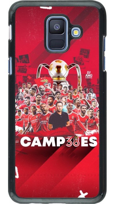 Samsung Galaxy A6 Case Hülle - Benfica Campeoes 2023