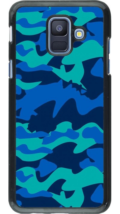 Hülle Samsung Galaxy A6 - Camo Blue