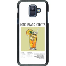 Samsung Galaxy A6 Case Hülle - Cocktail Rezept Long Island Ice Tea