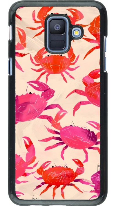 Coque Samsung Galaxy A6 - Crabs Paint