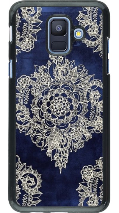 Hülle Samsung Galaxy A6 - Cream Flower Moroccan