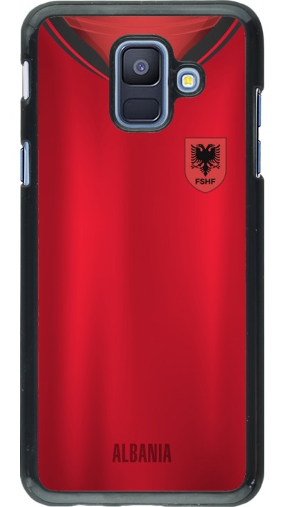 Coque Samsung Galaxy A6 - Maillot de football Albanie personnalisable