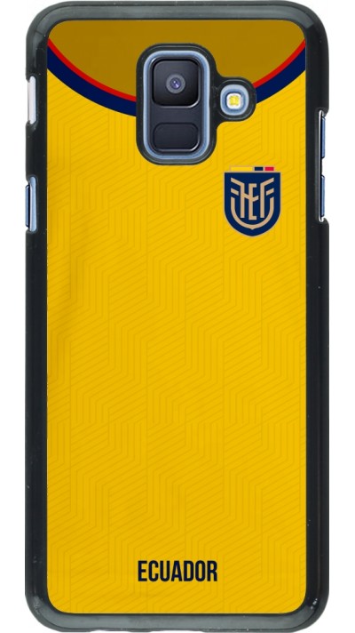 Samsung Galaxy A6 Case Hülle - Ecuador 2022 Fußballtrikot