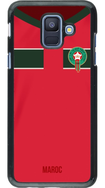 Samsung Galaxy A6 Case Hülle - Marokko 2022 personalisierbares Fussballtrikot