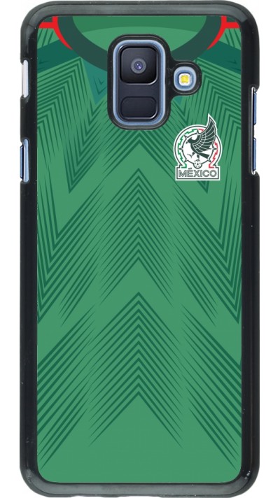 Samsung Galaxy A6 Case Hülle - Mexiko 2022 personalisierbares Fussballtrikot