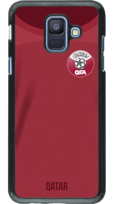 Samsung Galaxy A6 Case Hülle - Katar 2022 personalisierbares Fussballtrikot