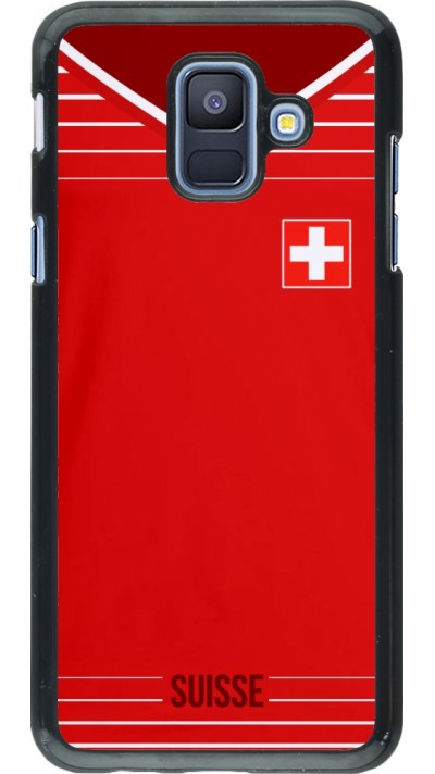 Hülle Samsung Galaxy A6 - Football shirt Switzerland 2022