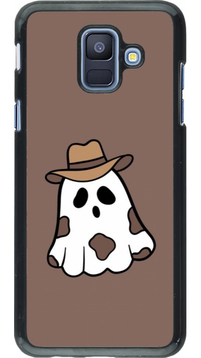 Samsung Galaxy A6 Case Hülle - Halloween 2024 cowboy ghost