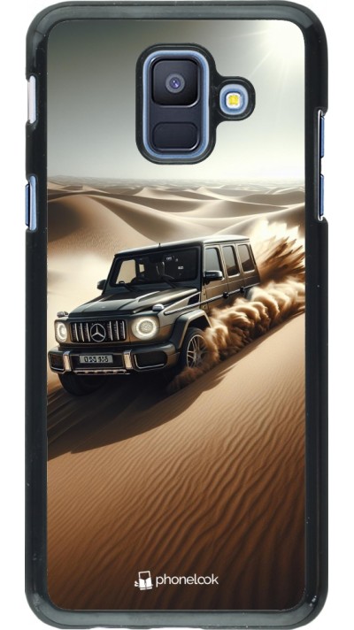 Samsung Galaxy A6 Case Hülle - Mercedes G Drift Wueste