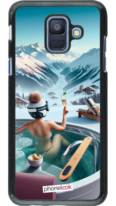 Samsung Galaxy A6 Case Hülle - Berg Glamour Whirlpool