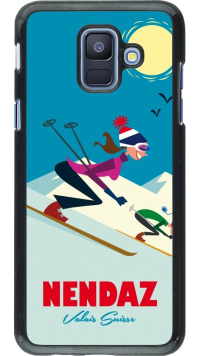 Coque Samsung Galaxy A6 - Nendaz Ski Downhill