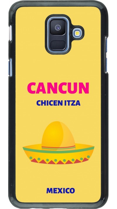 Samsung Galaxy A6 Case Hülle - Pop Summer Destination Cancun