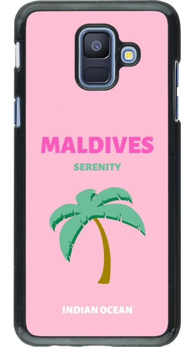 Samsung Galaxy A6 Case Hülle - Pop Summer Destination Maldives