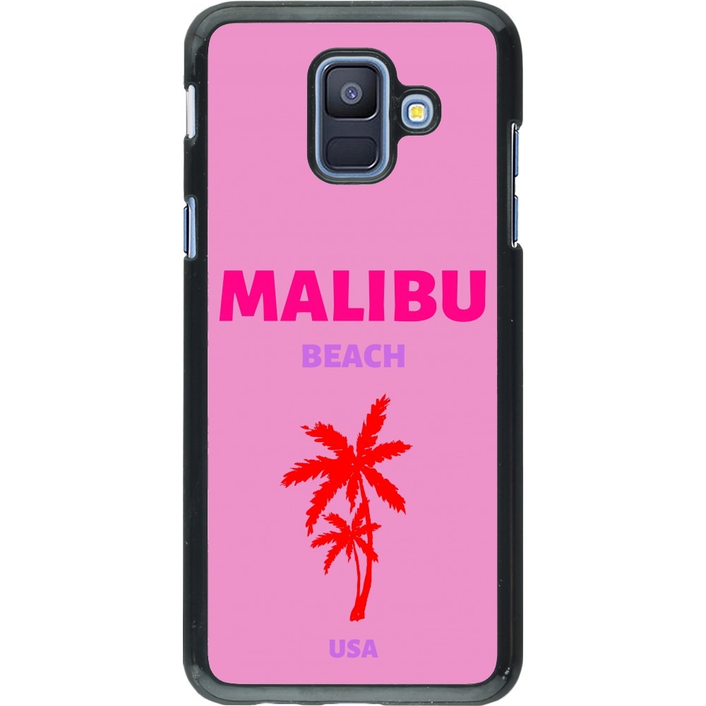 Samsung Galaxy A6 Case Hülle - Pop Summer Destination Malibu