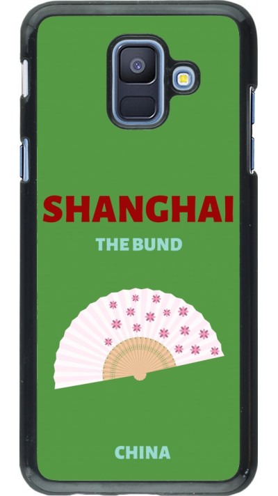 Samsung Galaxy A6 Case Hülle - Pop Summer Destination Shanghai