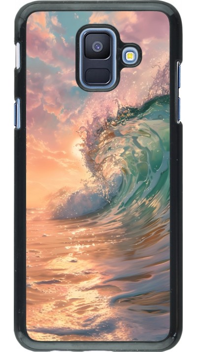 Coque Samsung Galaxy A6 - Wave Sunset