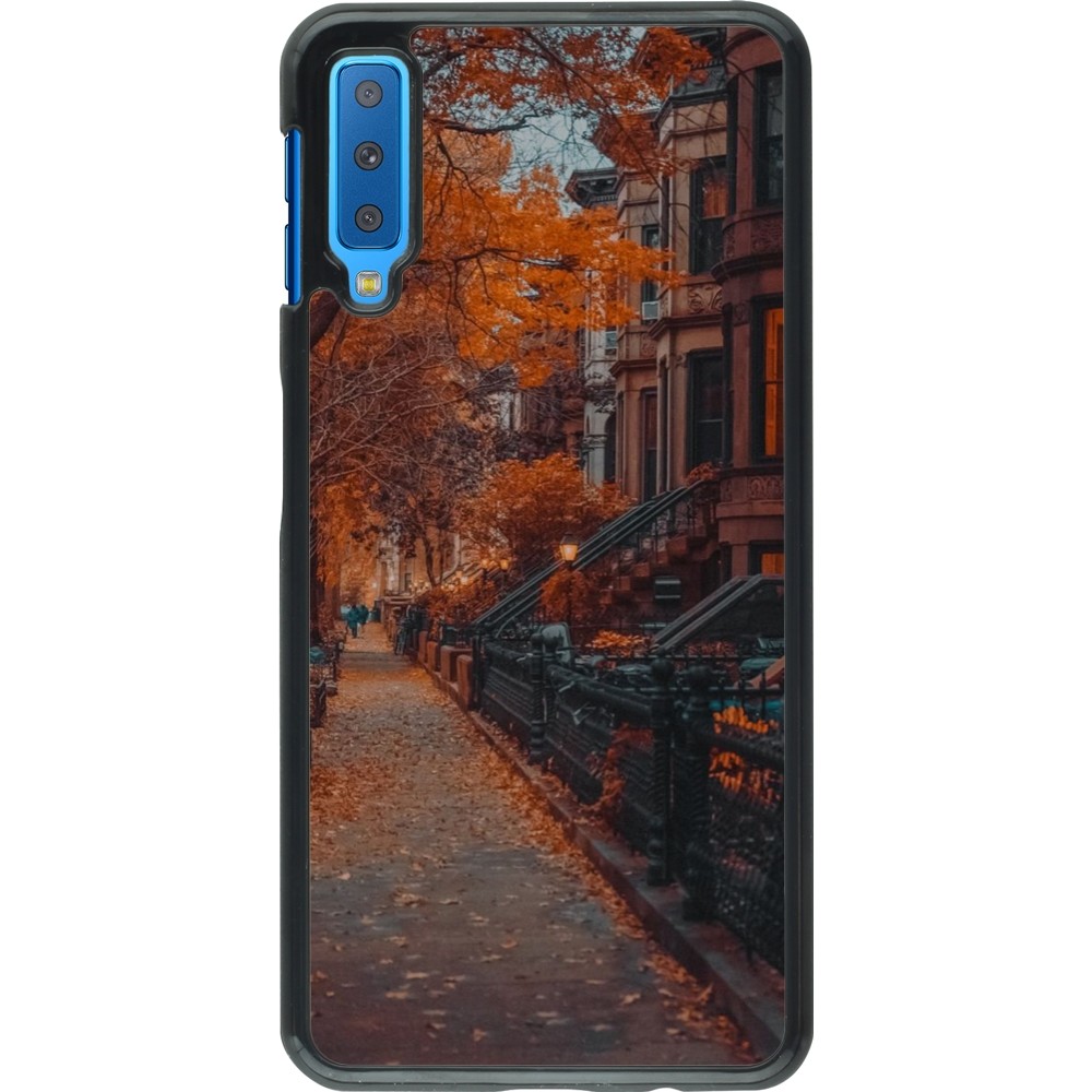 Samsung Galaxy A7 Case Hülle - Autumn 2024 city