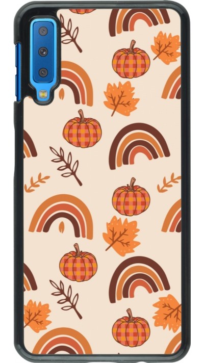 Samsung Galaxy A7 Case Hülle - Autumn 2024 rainbow