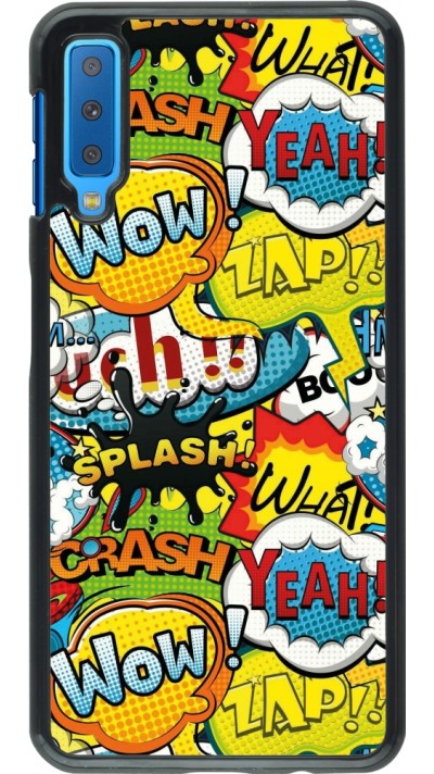 Samsung Galaxy A7 Case Hülle - Cartoons slogans