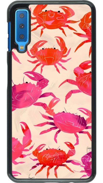 Coque Samsung Galaxy A7 - Crabs Paint